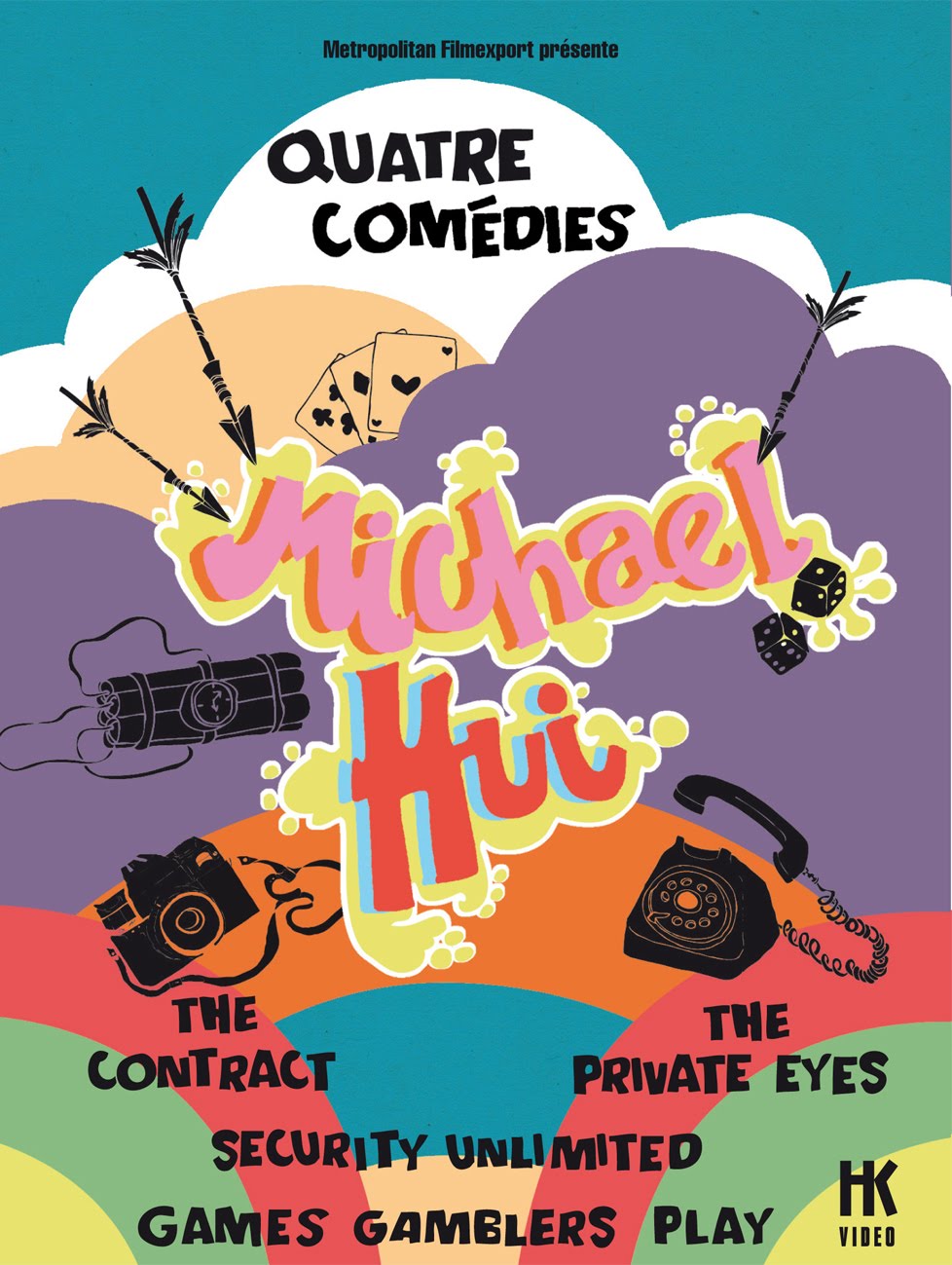 COFFRET: QUATRES COMEDIES DE MICHAEL HUI